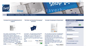 IVD Webshop Screenshot